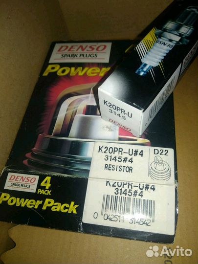 Японская оригинальная свеча Yamaha Denso K20PR-U