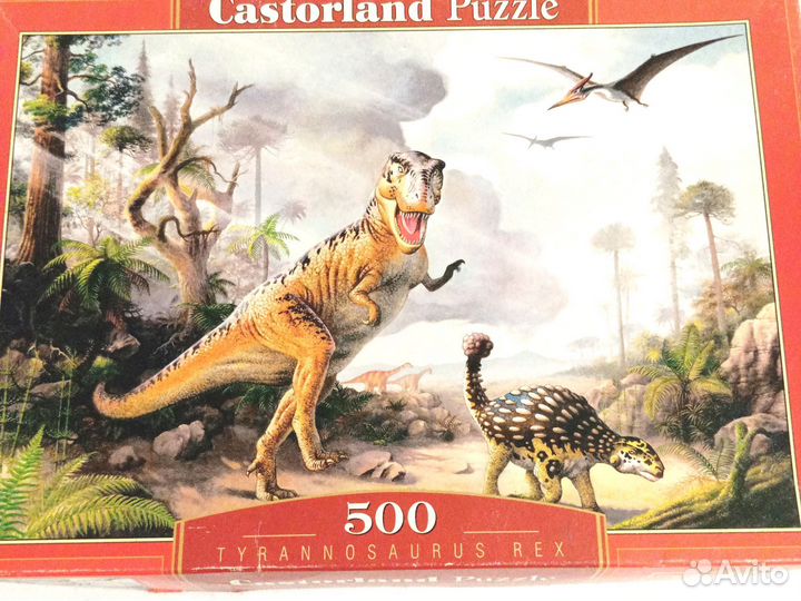 Castorland puzzle Тиранозавр Рекс пазлы 500 штук