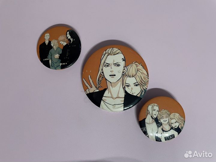 Аниме значки