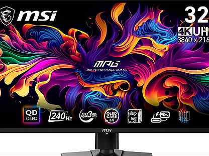 Монитор MSI MPG 321URX QD-oled 32" 4k 240hz