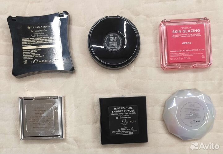 Хайлайтеры MAC, Jouer, Lunar, Givenchy
