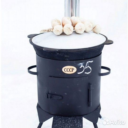Казан чугунный узбекский