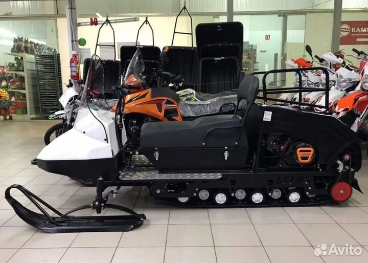 Мотобуксировщик Бурлак-M Егерь 15 л.с Витринный