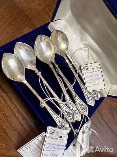 Ложки серебро
