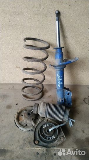 Стойка амортизационная передняя левая Hyundai