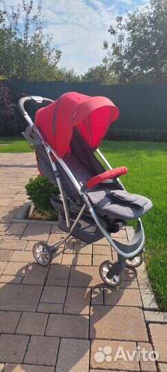 Прогулочная коляска Babyton activ Red