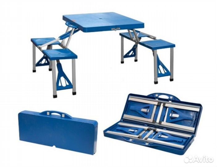 Набор мебели стол со скамейками ecos TD-12