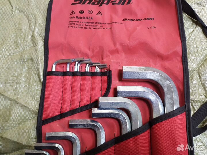 Набор дюймовых ключей Snap-on AW1020DK