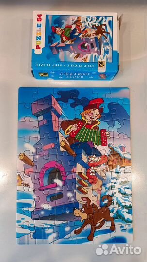 Детские пазлы мини 54 дет, 80 дет