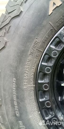 33е колёса в сборе 285/75r16