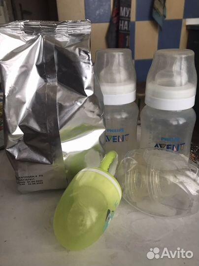 Бутылочки для кормления avent