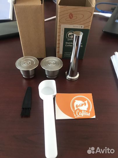 Многоразовые капсулы для кофемашины из нержавейки