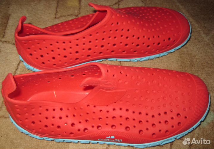 Резиновые тапочки и ласты - размер 33-34