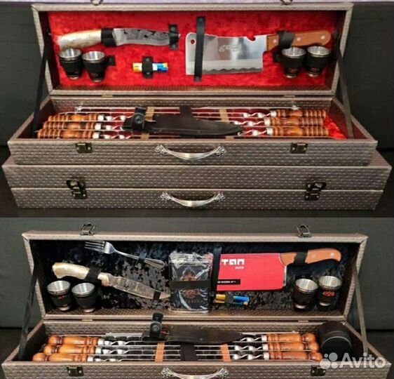 Мужской набор шампуров 