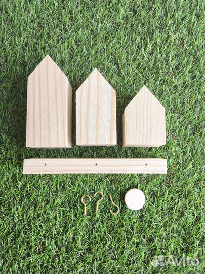 Заготовка из дерева для мастер классов, ключница