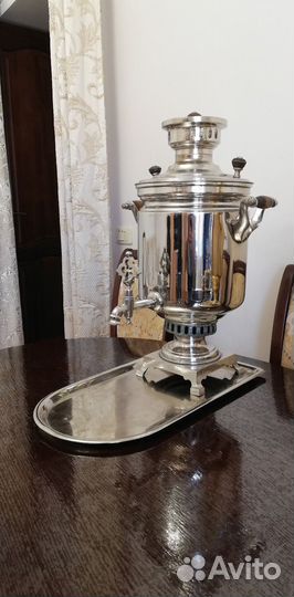 Самовар на дровах старинный