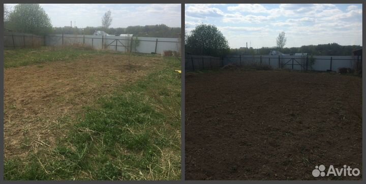 Вспашка земли