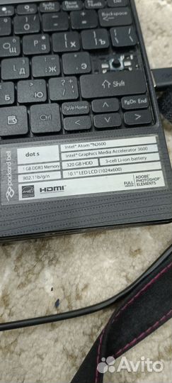 Ноутбук packard Bell
