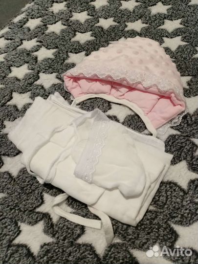 Конверт на выписку зимний для девочки