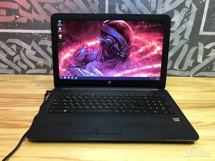 Игровой ноутбук HP 2видеокарты/SSD/8Gb