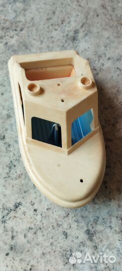 Игрушка катер СССР
