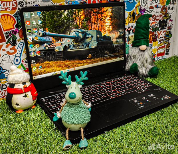 Топовый игровой бук Ryz5/16Gb/SSD/HDD/1650/FullHD