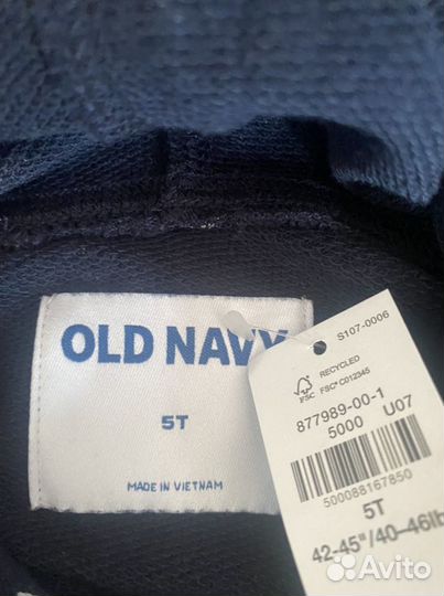 Oldnavy новая худи 5л