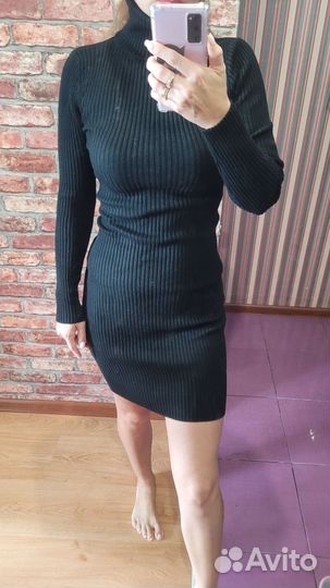 Платье лапша чёрное