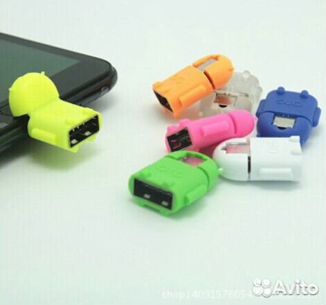 USB OTG переходник адаптер для телефона/планшета
