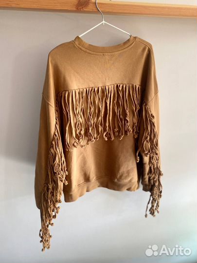 Толстовка Lime с бахромой