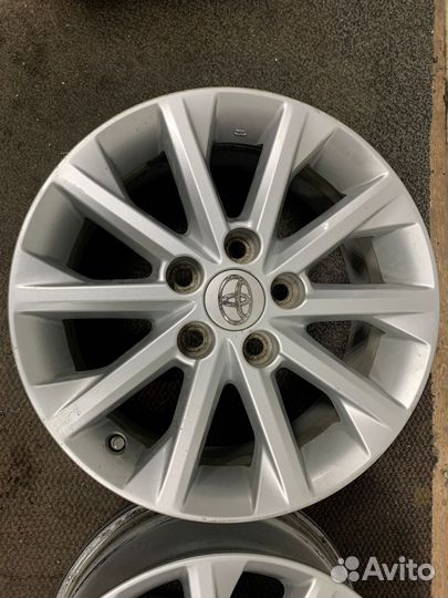 Оригинальные диски на toyota camry r16