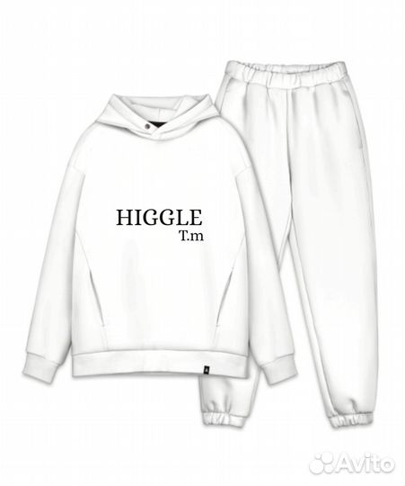 Хлопковый мужской костюм oversize.higgle T.m