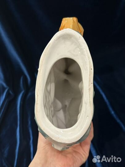 Корабль фарфоровая статуэтка Германия склейка