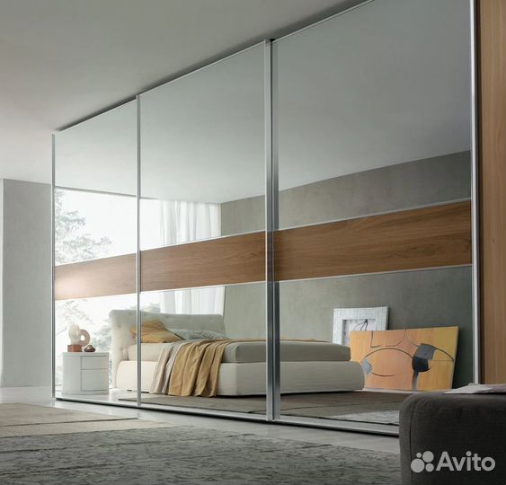 Двери купе в шкафы и гардеробные