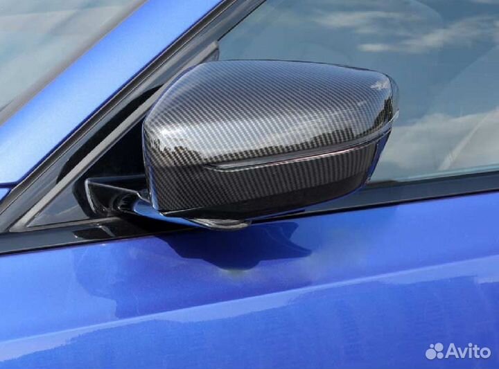 Накладки на зеркала Перфоманс Карбон BMW G30 G11 G
