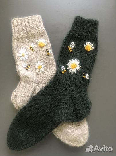 Носки вязаные ручной работы