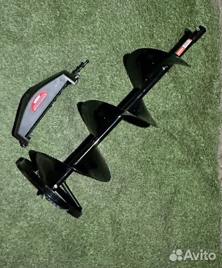 Шнек для мотобура 250 мм для льда с чехлом