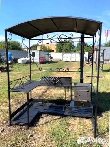 Мангал С крышей