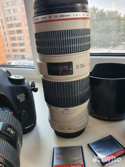 Canon EOS 5D Mark III, три объектива, фотовспышка