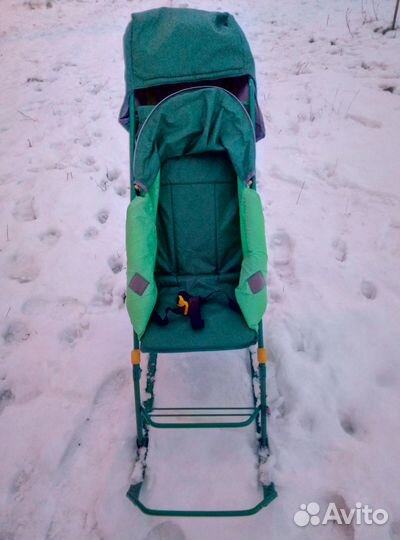 Детские санки коляска бу