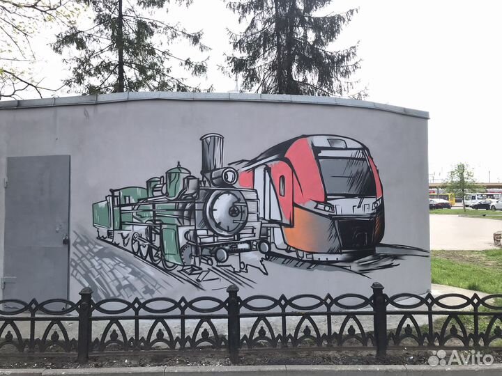 Граффити оформление