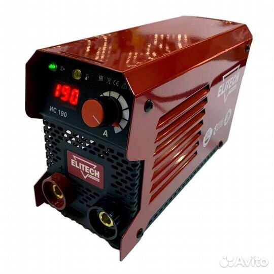 Сварочный инвертор Elitech promo ис 190