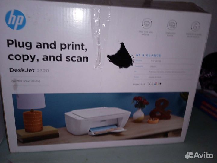 Цветной принтер hp