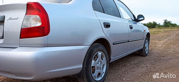 Hyundai Accent 1.5 МТ, 2007, 244 000 км