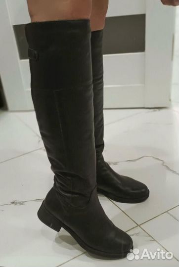 Сапоги зимние женские натуральная кожа