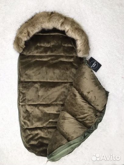 Зимний конверт в коляску