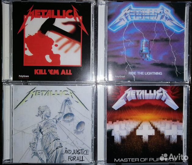 Metallica, CD, Сд диски