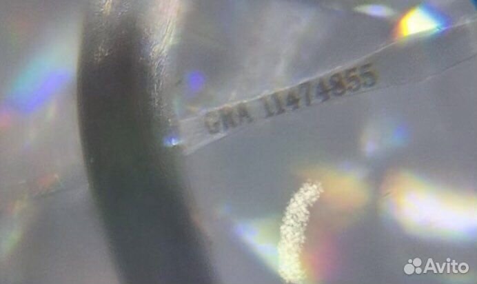 Муассанит 2,5 карат (искуственный бриллиант)