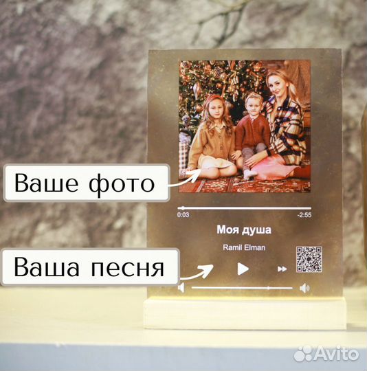 Рамка с музыкой / Лучший подарок