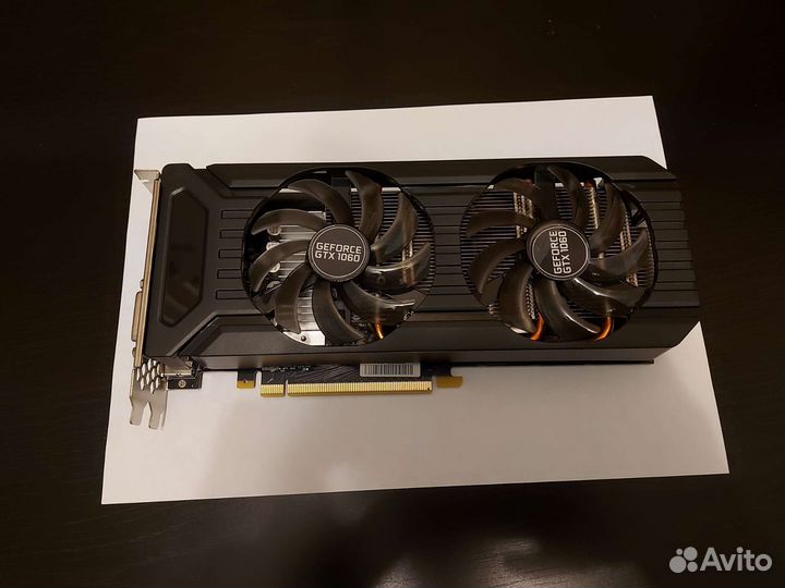 Видеокарта Palit GeForce GTX 1060 dual 3G